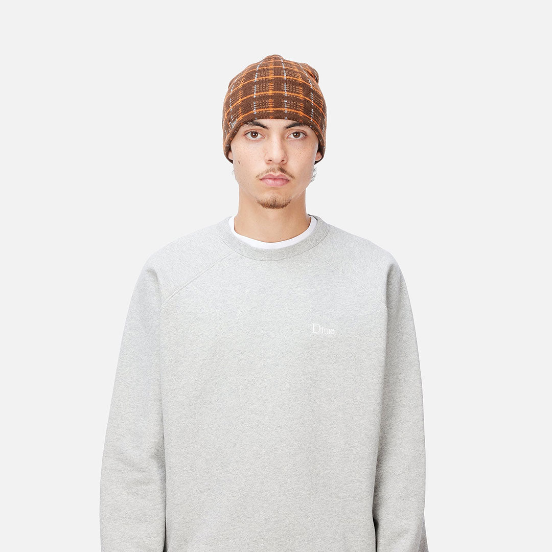 DIME（ダイム）| SUPER PLAID SKULLY / BROWN MULTI | スノーボード・スケートボードのTACTICS JAPAN