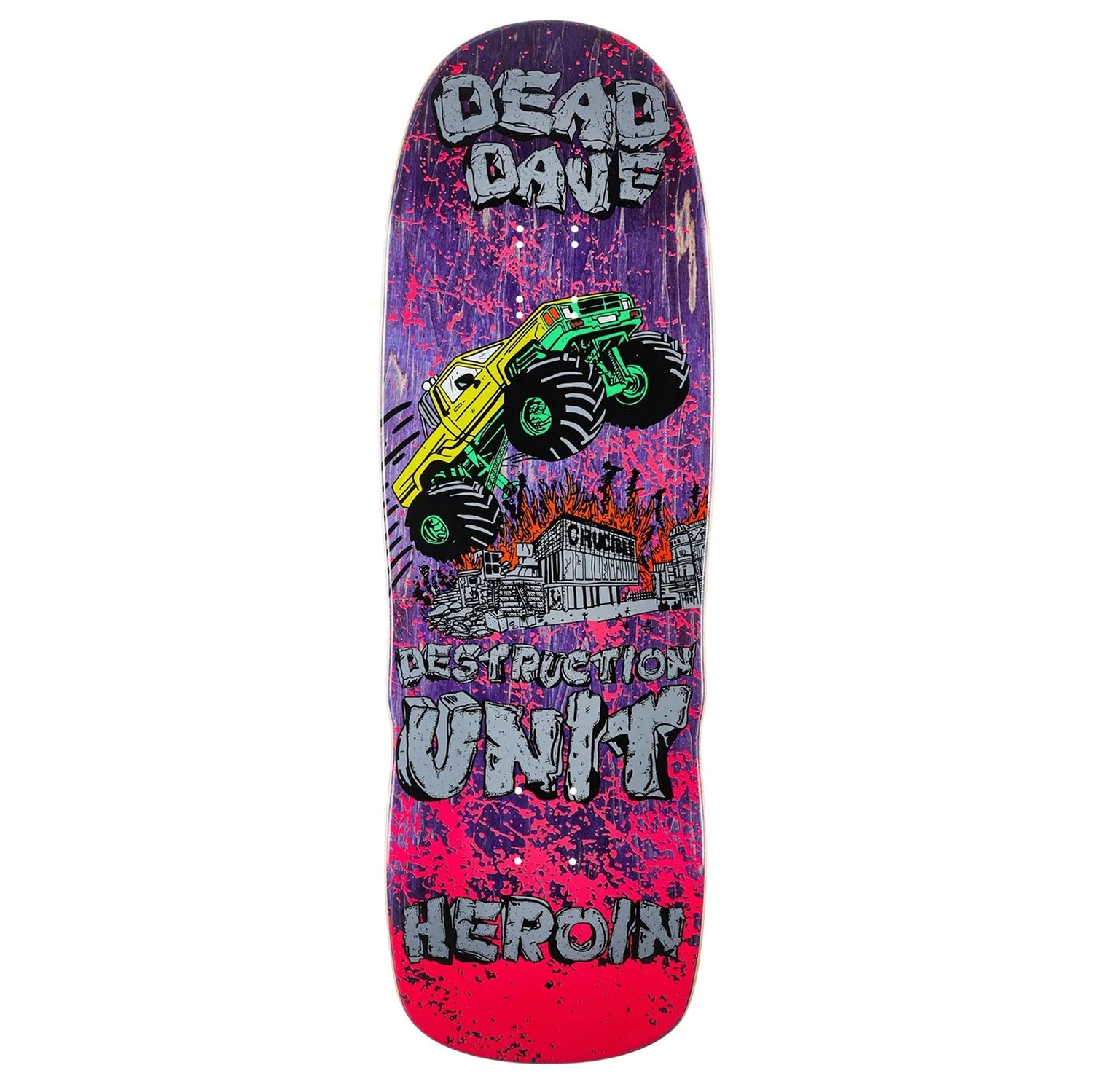 HEROIN SKATEBOARD（ヘロイン スケートボード）| DD KNOCK OFF DECK - 10.1 | スノーボード・スケートボードのTACTICS JAPAN