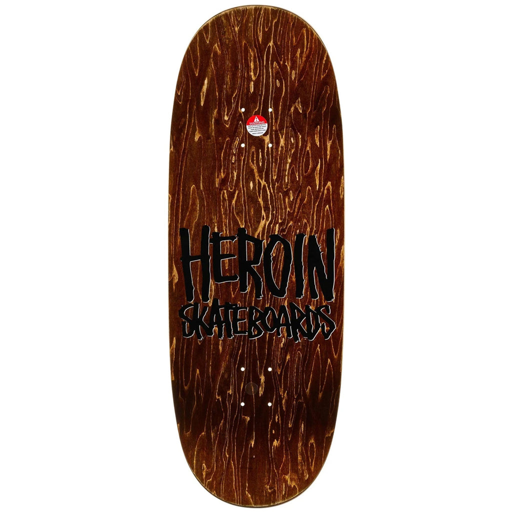 HEROIN デッキ　HEROIN×TACTICS HEROIN SKATEBOARD | HEROIN X TACTICS CRYPTEGGS 9.125 SYMMETRICAL