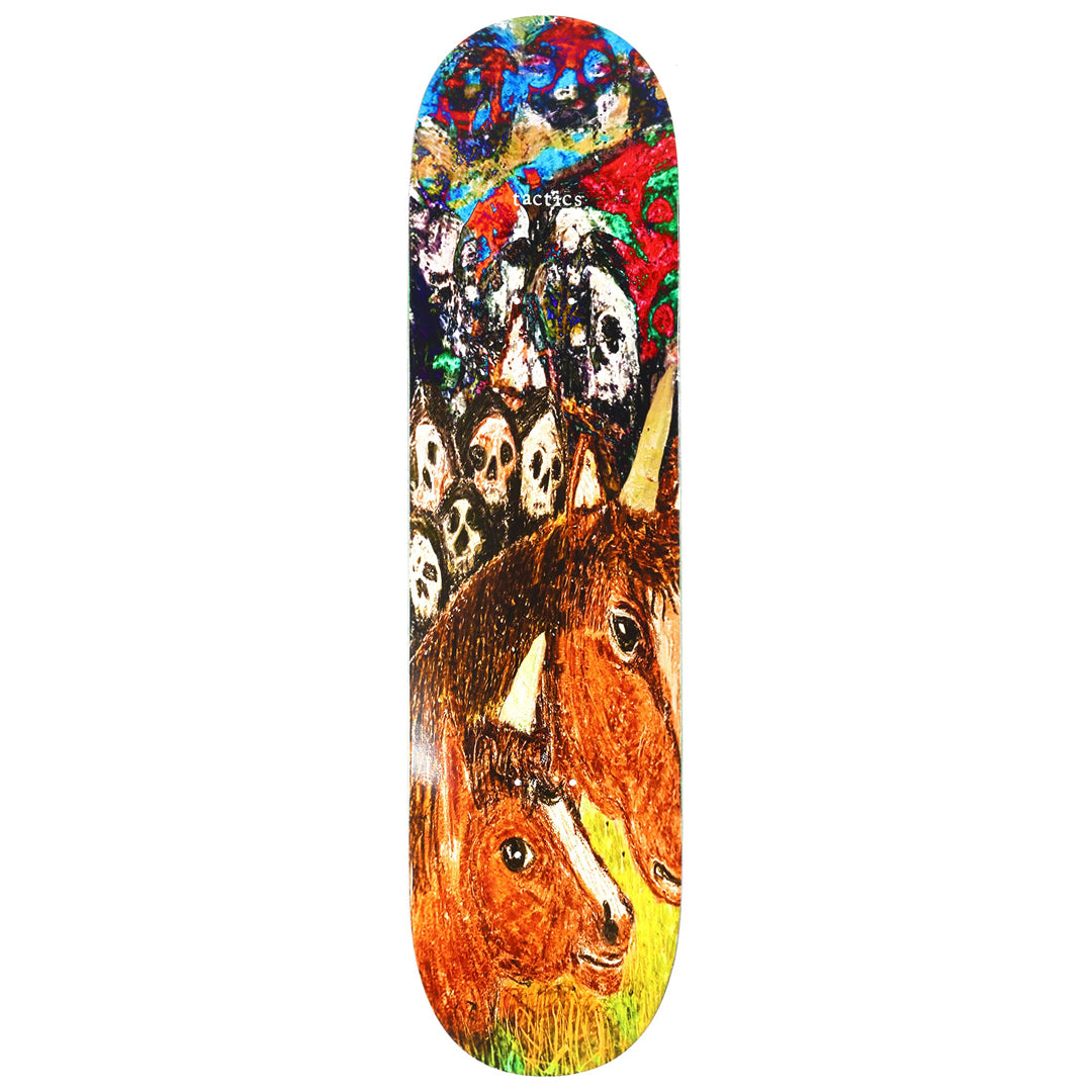 TACTICS（タクティクス）| HORSES HORSES SKATEBOARD DECK - 7.5 / 7.75 / 8.125 | スノーボード・スケートボードのTACTICS JAPAN