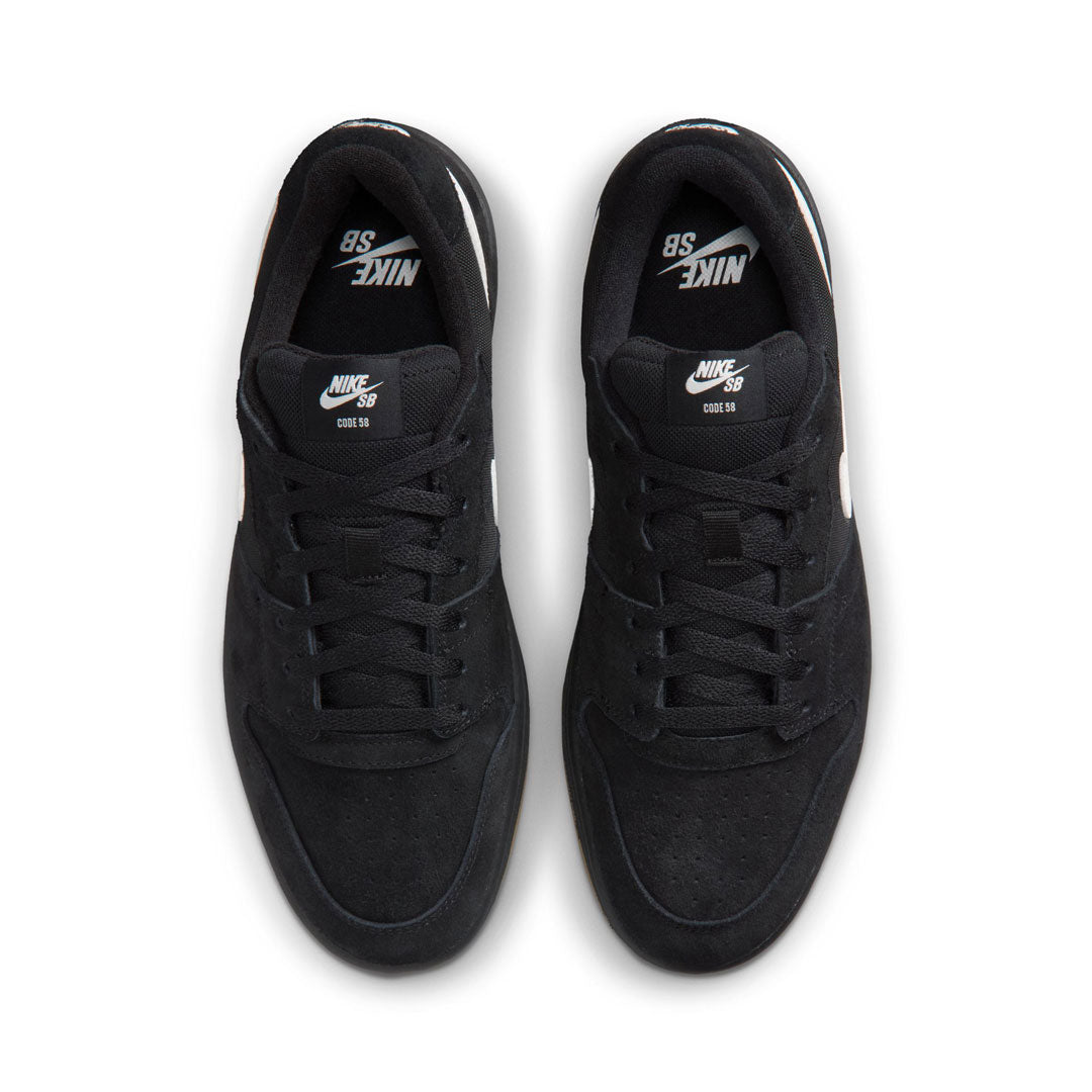 NIKE SB（ナイキ スケートボーディング）| NIKE SB CODE 58 / BLACK/BLACK/GUM LIGHT | スノーボード・スケートボードのTACTICS JAPAN