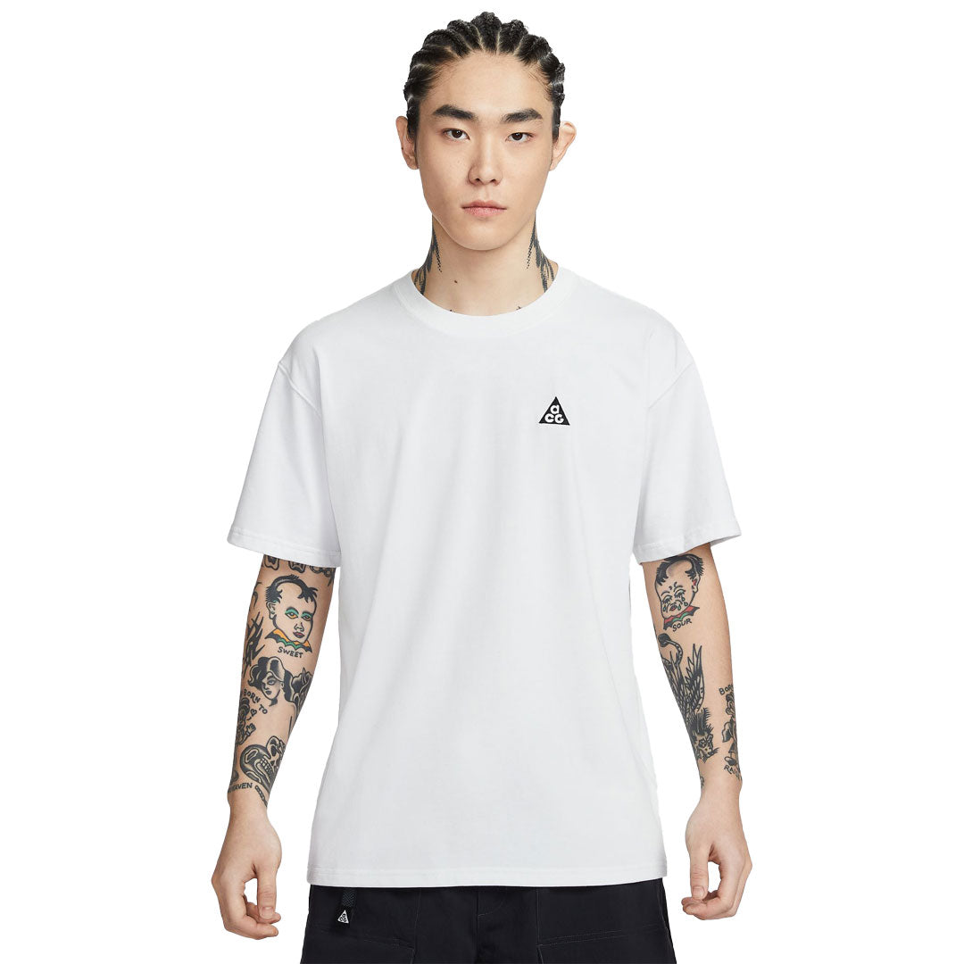 NIKE ACG（ナイキ エーシージー）| NIKE ACG DRI-FIT T-SHIRT / SUMMIT WHITE | スノーボード・スケートボードのTACTICS JAPAN