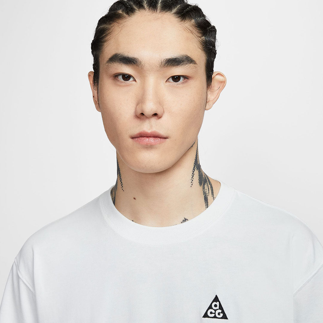 NIKE ACG（ナイキ エーシージー）| NIKE ACG DRI-FIT T-SHIRT / SUMMIT WHITE | スノーボード・スケートボードのTACTICS JAPAN