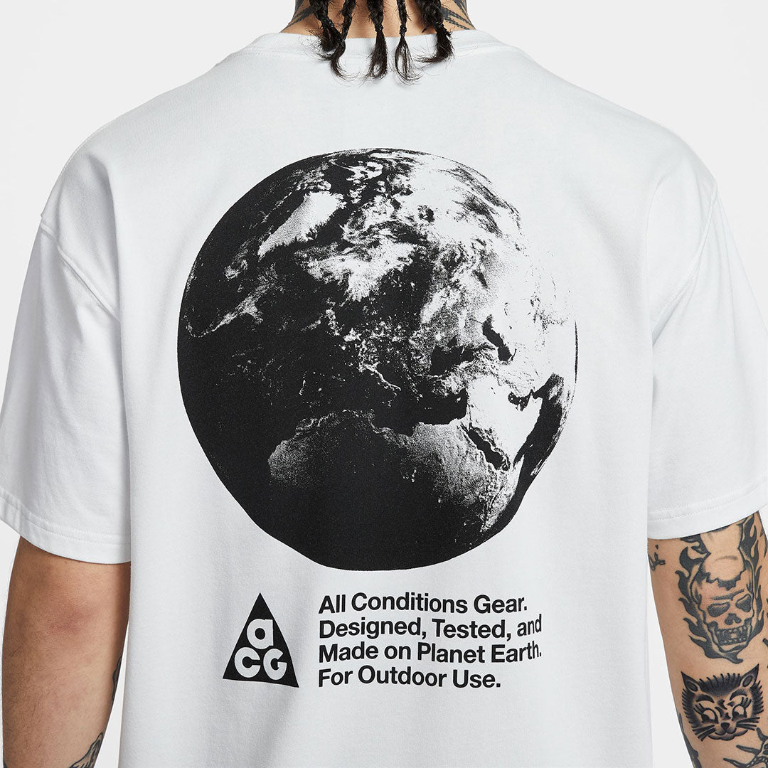 NIKE ACG（ナイキ エーシージー）| NIKE ACG DRI-FIT T-SHIRT / SUMMIT WHITE | スノーボード・スケートボードのTACTICS JAPAN