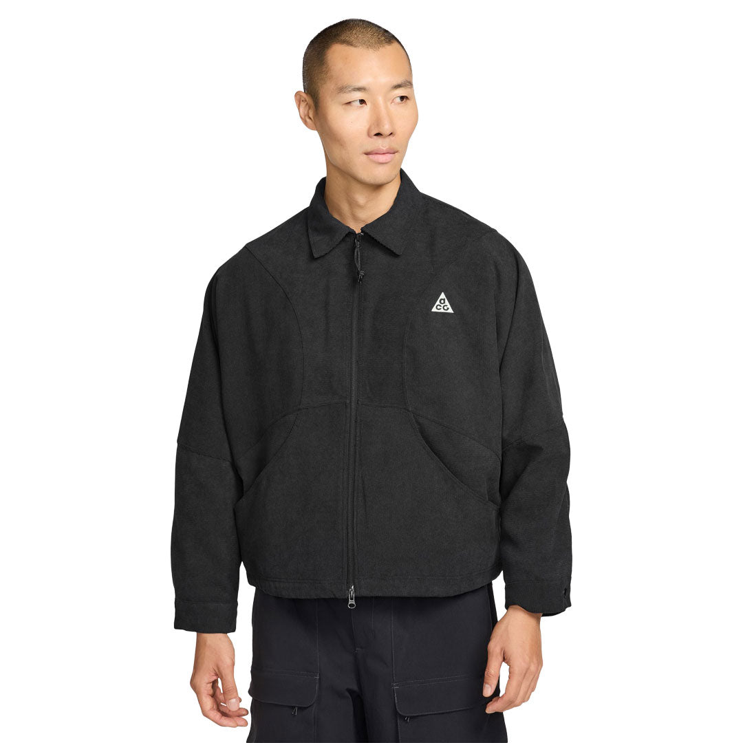NIKE ACG（ナイキ エーシージー）| NIKE ACG DOLOMITI CORDUROY JACKET / BLACK/BLACK/SUMMIT WHITE | スノーボード・スケートボードのTACTICS JAPAN