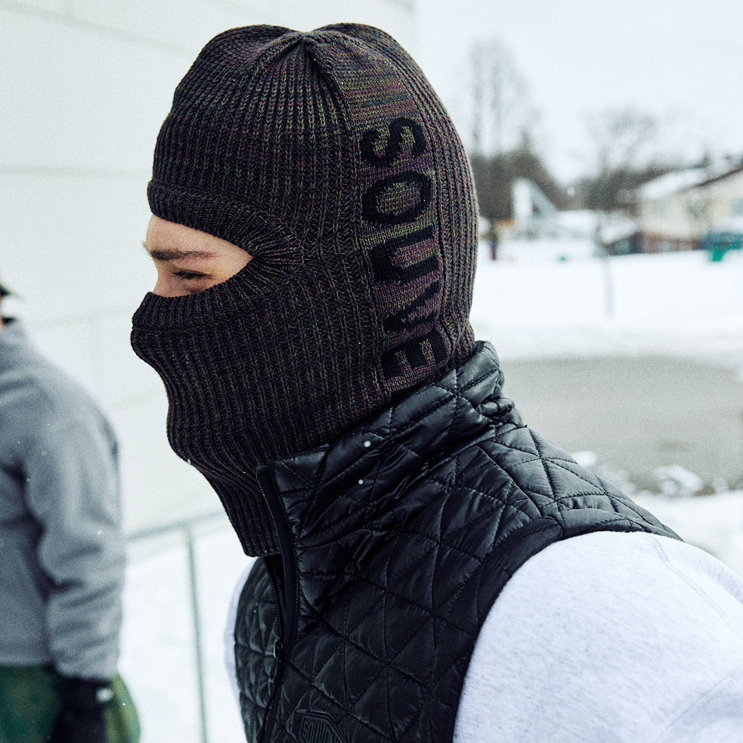 SOUVENIR SNOWBOARDING （スーベニア スノーボーディング）| MULTI YARN BURGULAR MASK 2026 / CHOCOLATE | スノーボード・スケートボードのTACTICS JAPAN