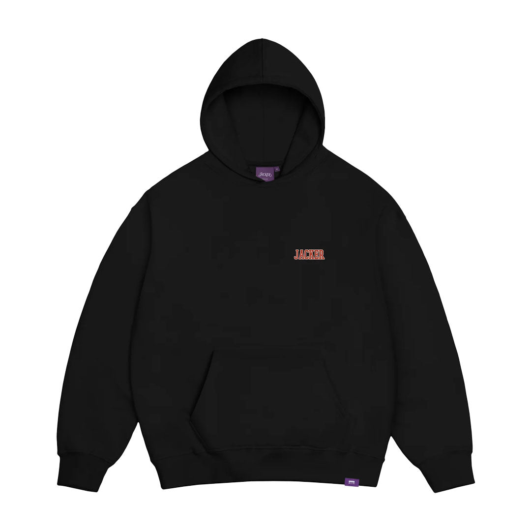 JACKER（ジャッカー）| INSTINCT HOODIE / BLACK | スノーボード・スケートボードのTACTICS JAPAN