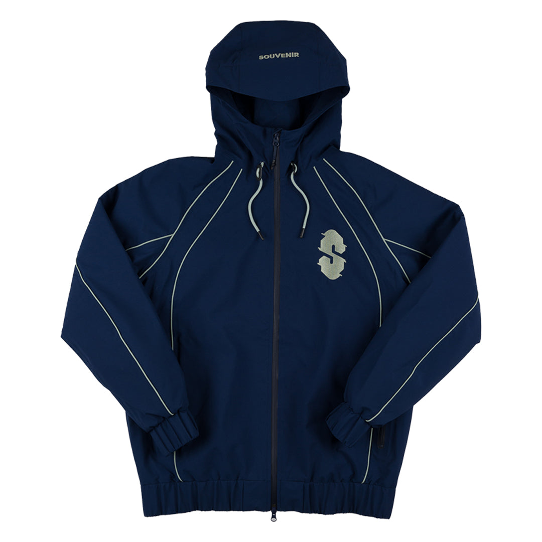 INSULATED TRACK JACKET / NAVY