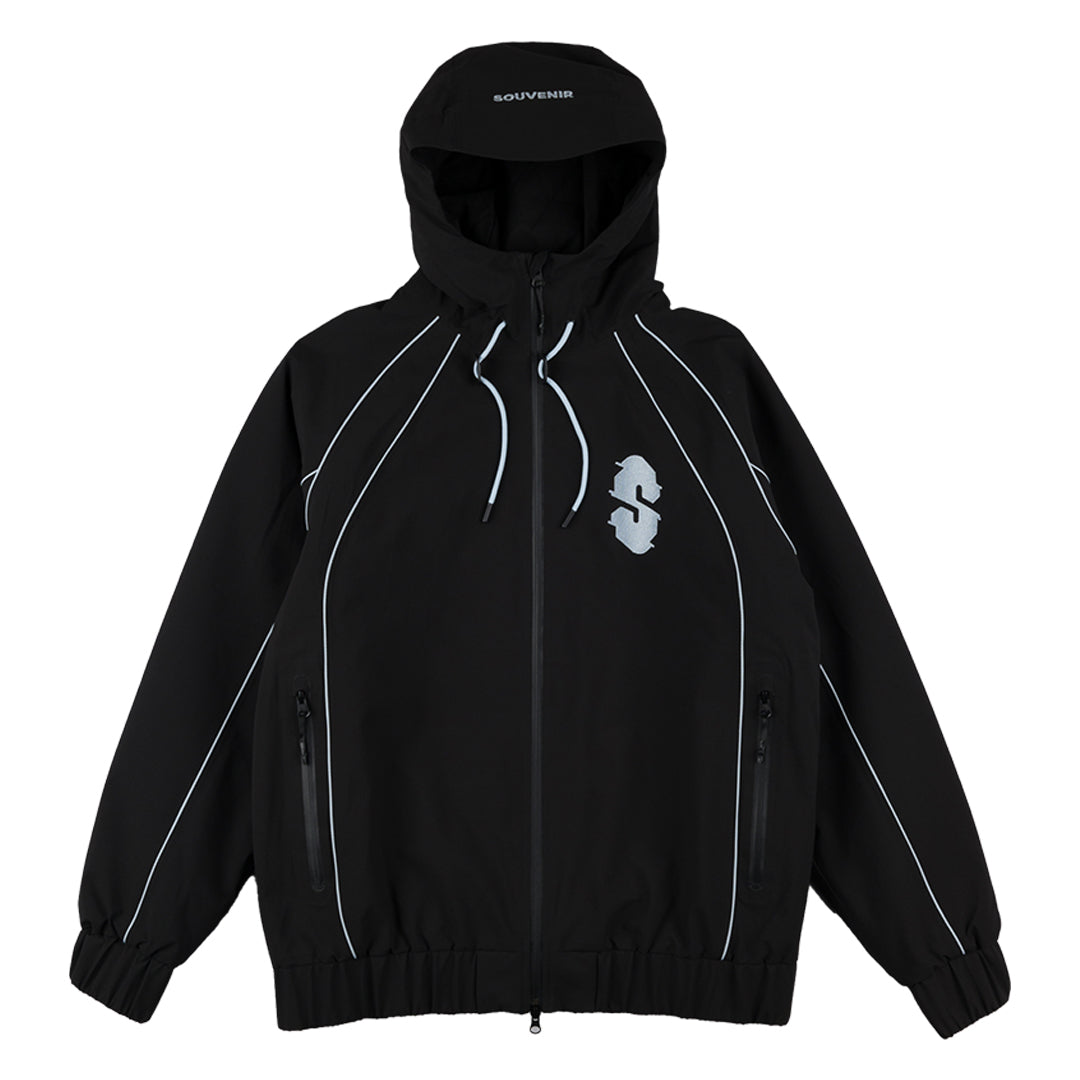 INSULATED TRACK JACKET / BLACK