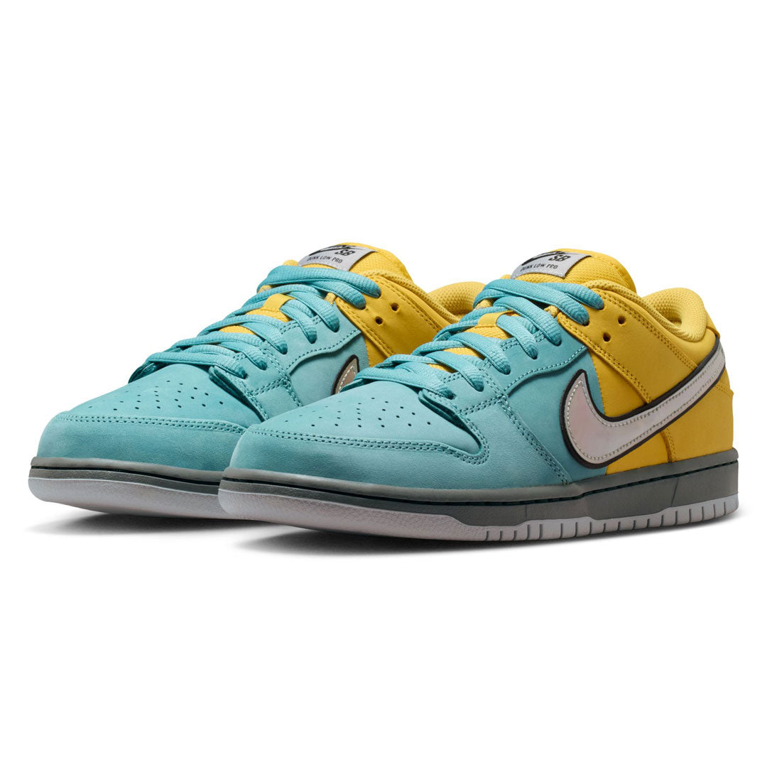 NIKE SB（ナイキ スケートボーディング）| NIKE SB DUNK LOW "MUNI FAST PASS" / LIGHTENING/WOLF GREY | スノーボード・スケートボードのTACTICS JAPAN