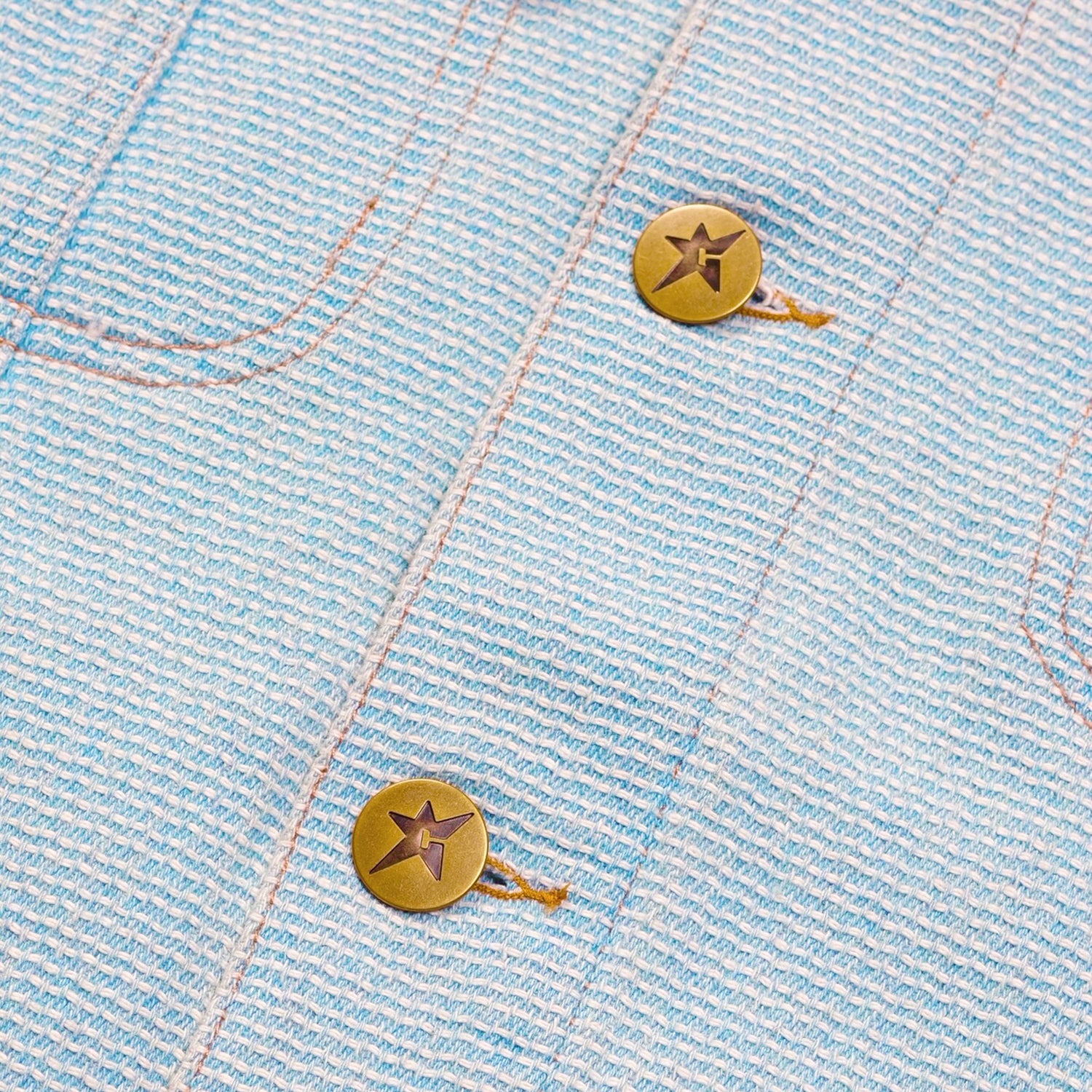 CARPET COMPANY（カーペット カンパニー）| INTERLOCK STITCH DENIM JACKET / BLUE | スノーボード・スケートボードのTACTICS JAPAN