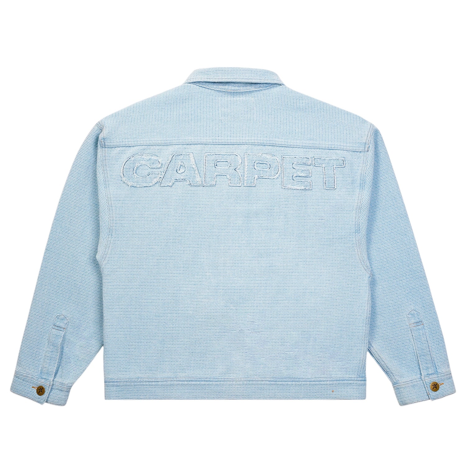 CARPET COMPANY（カーペット カンパニー）| INTERLOCK STITCH DENIM JACKET / BLUE | スノーボード・スケートボードのTACTICS JAPAN