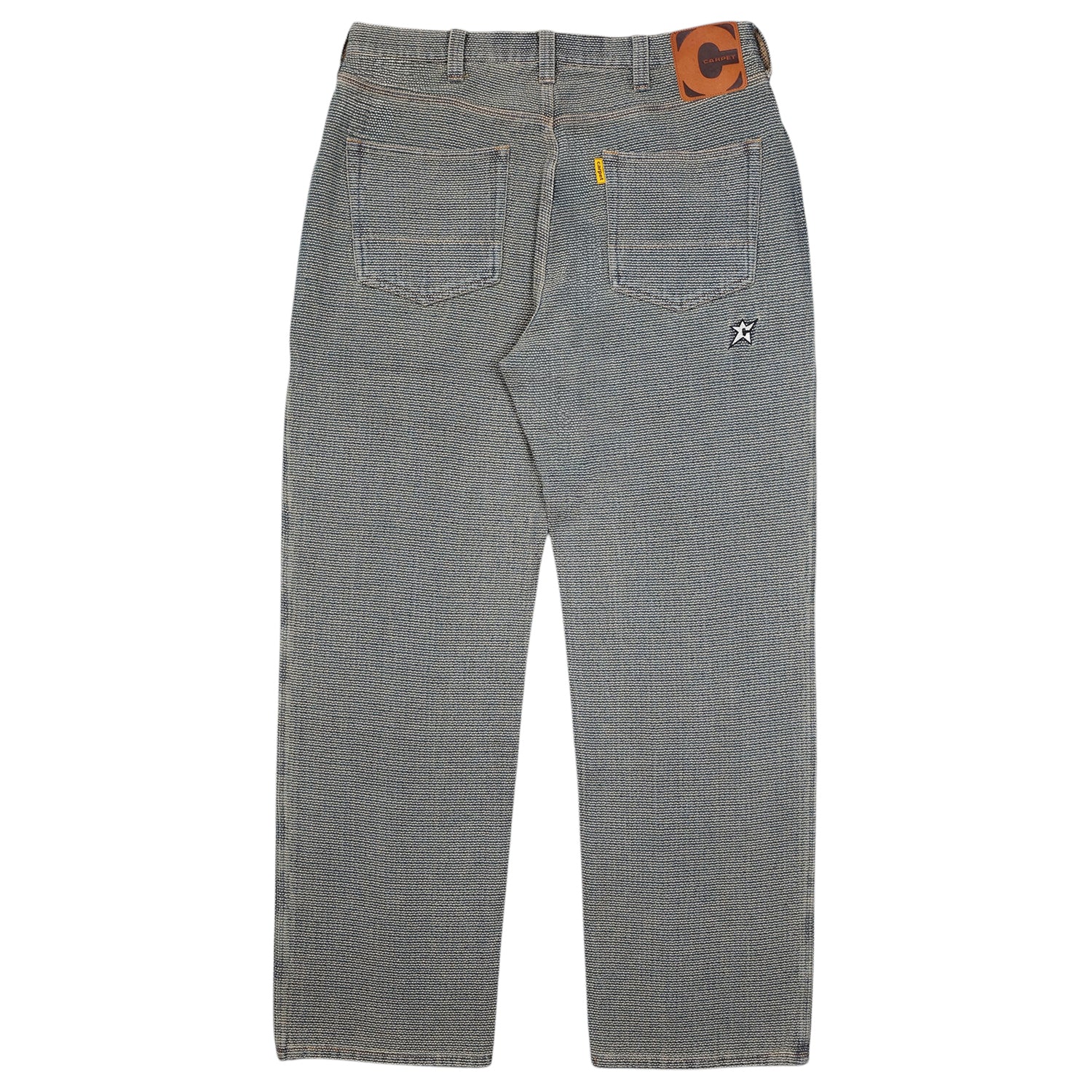 CARPET COMPANY（カーペット カンパニー）| INTERLOCK STITCH DENIM / BLACK | スノーボード・スケートボードのTACTICS JAPAN