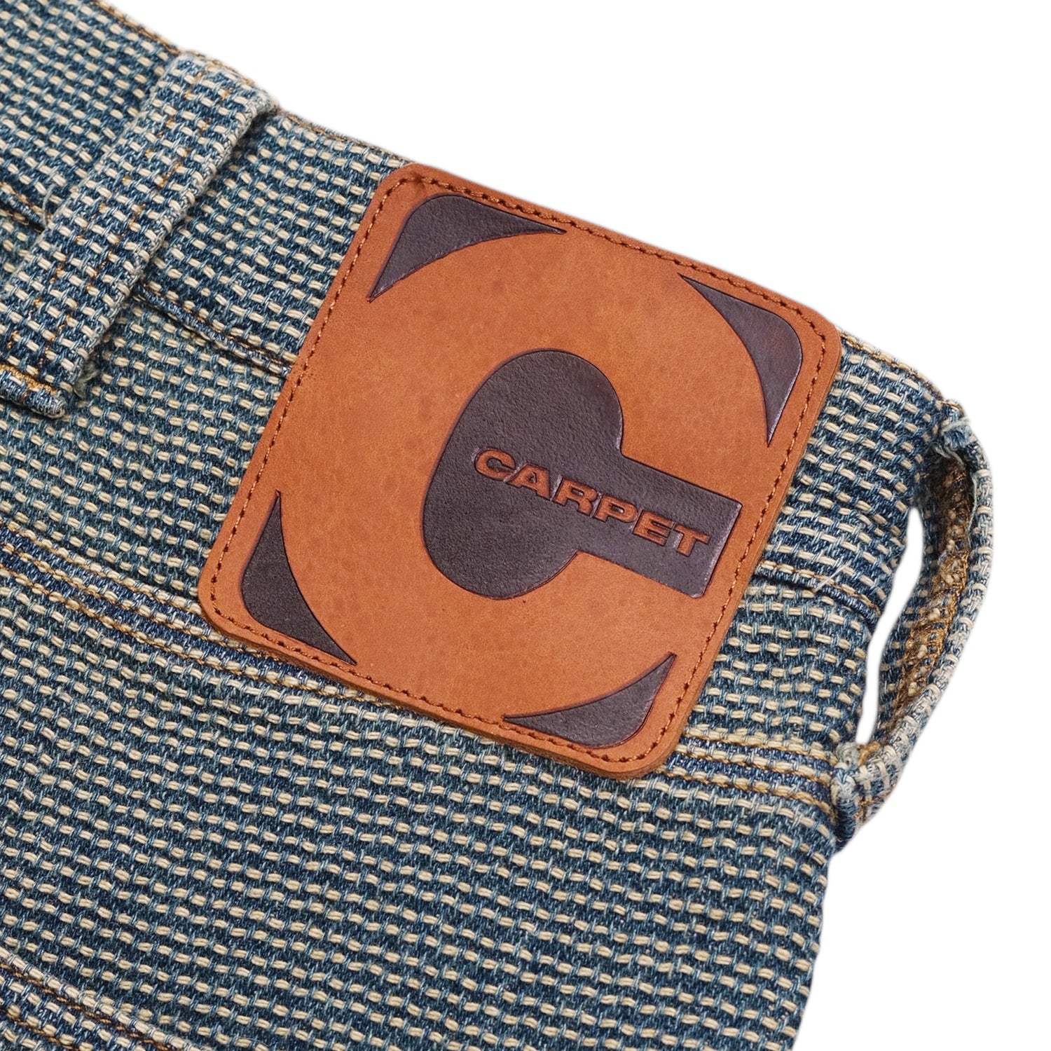 INTERLOCK STITCH DENIM / BLACK