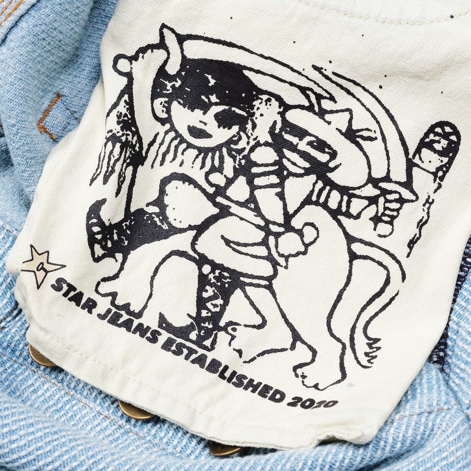 CARPET COMPANY（カーペット カンパニー）| INTERLOCK STITCH DENIM / BLUE  | スノーボード・スケートボードのTACTICS JAPAN