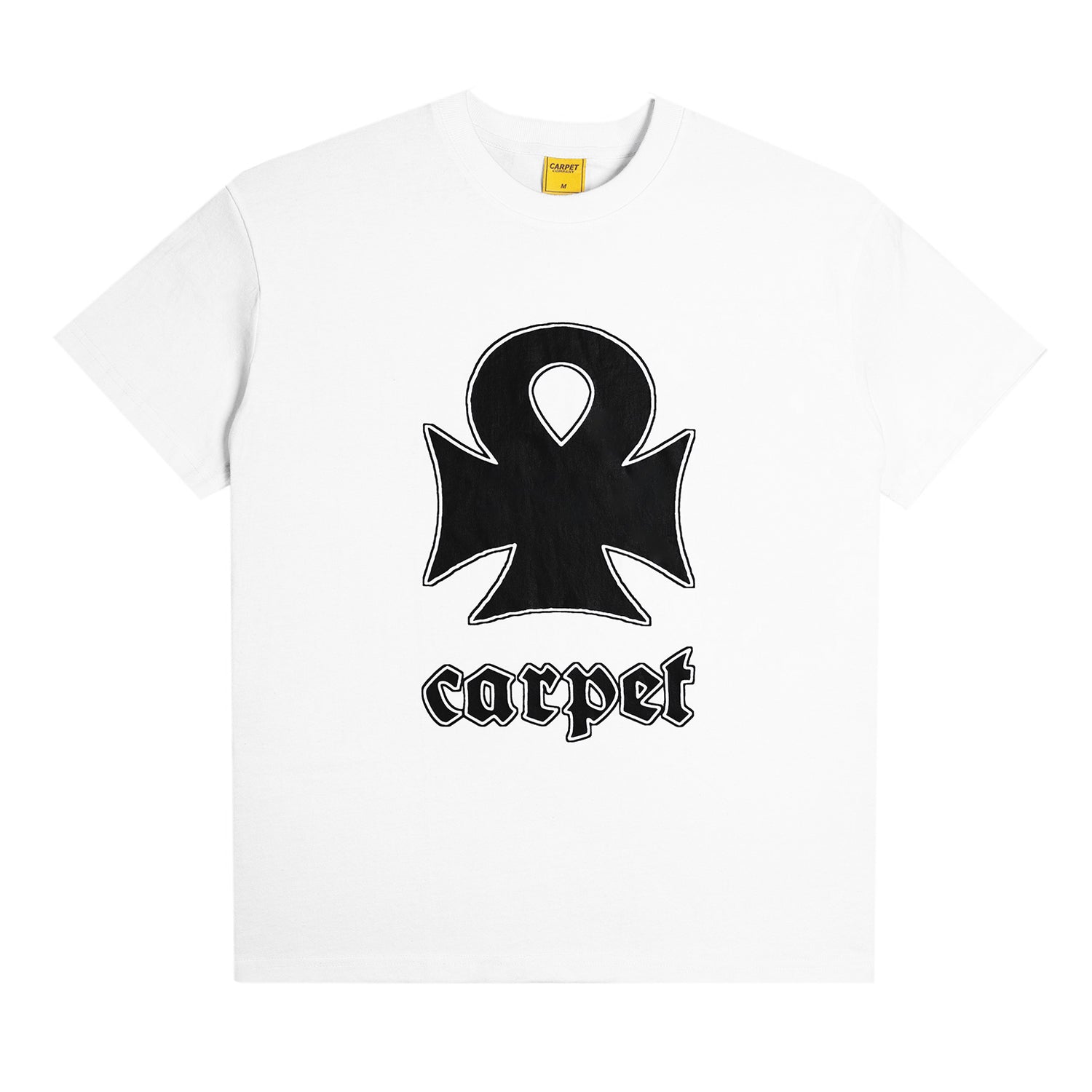 CARPET COMPANY（カーペット カンパニー）| IRON ANKH TEE / WHITE | スノーボード・スケートボードのTACTICS JAPAN