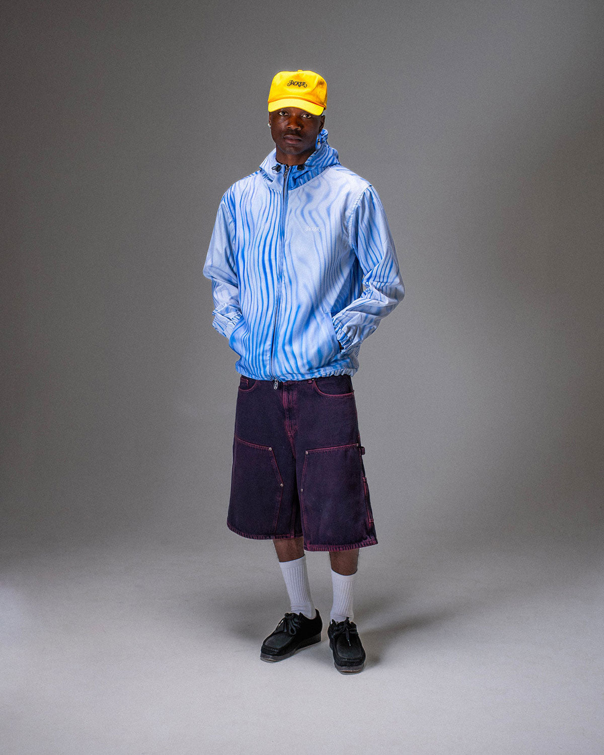 JACKER（ジャッカー）| J-WIND ILLUSION JACKET / BLUE | スノーボード・スケートボードのTACTICS JAPAN