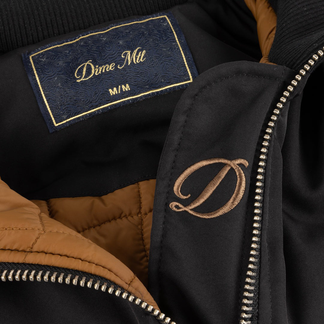 DIME MTL（ダイム モントリオール）| INSULATED BOMBER / BLACK | スノーボード・スケートボードのTACTICS JAPAN