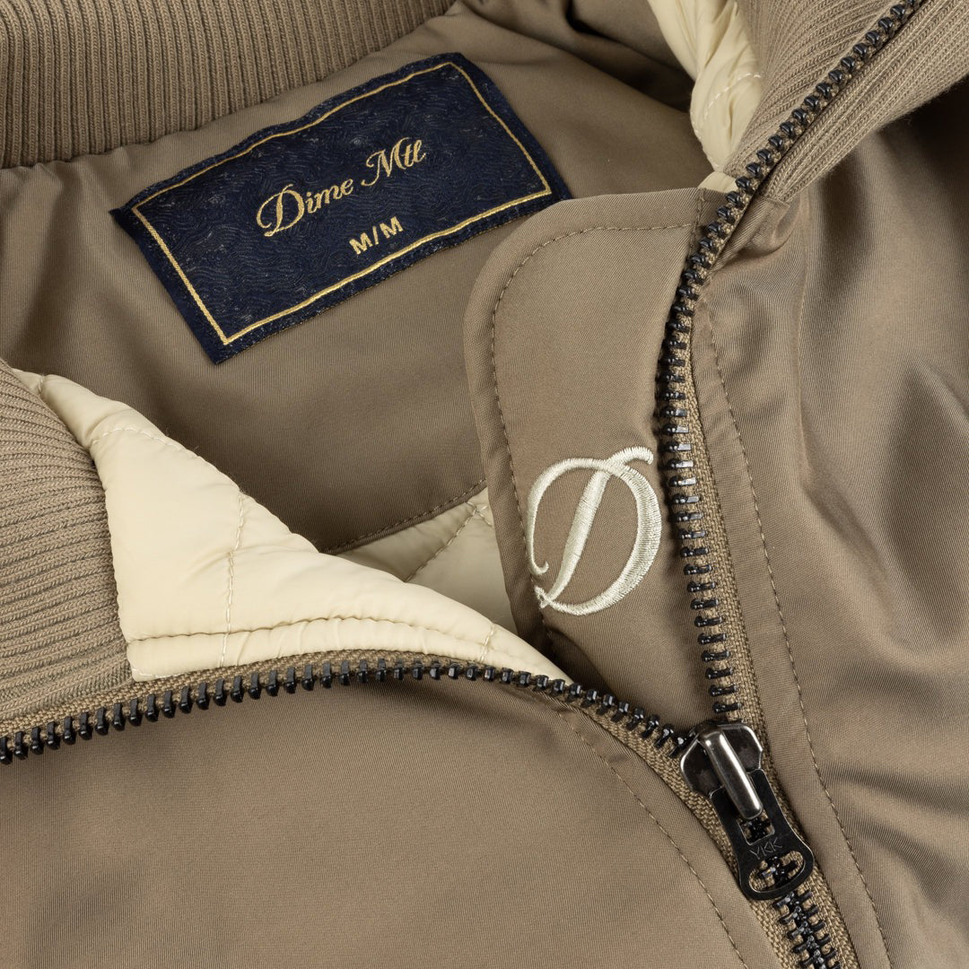 DIME MTL（ダイム モントリオール）| INSULATED BOMBER / KHAKI | スノーボード・スケートボードのTACTICS JAPAN