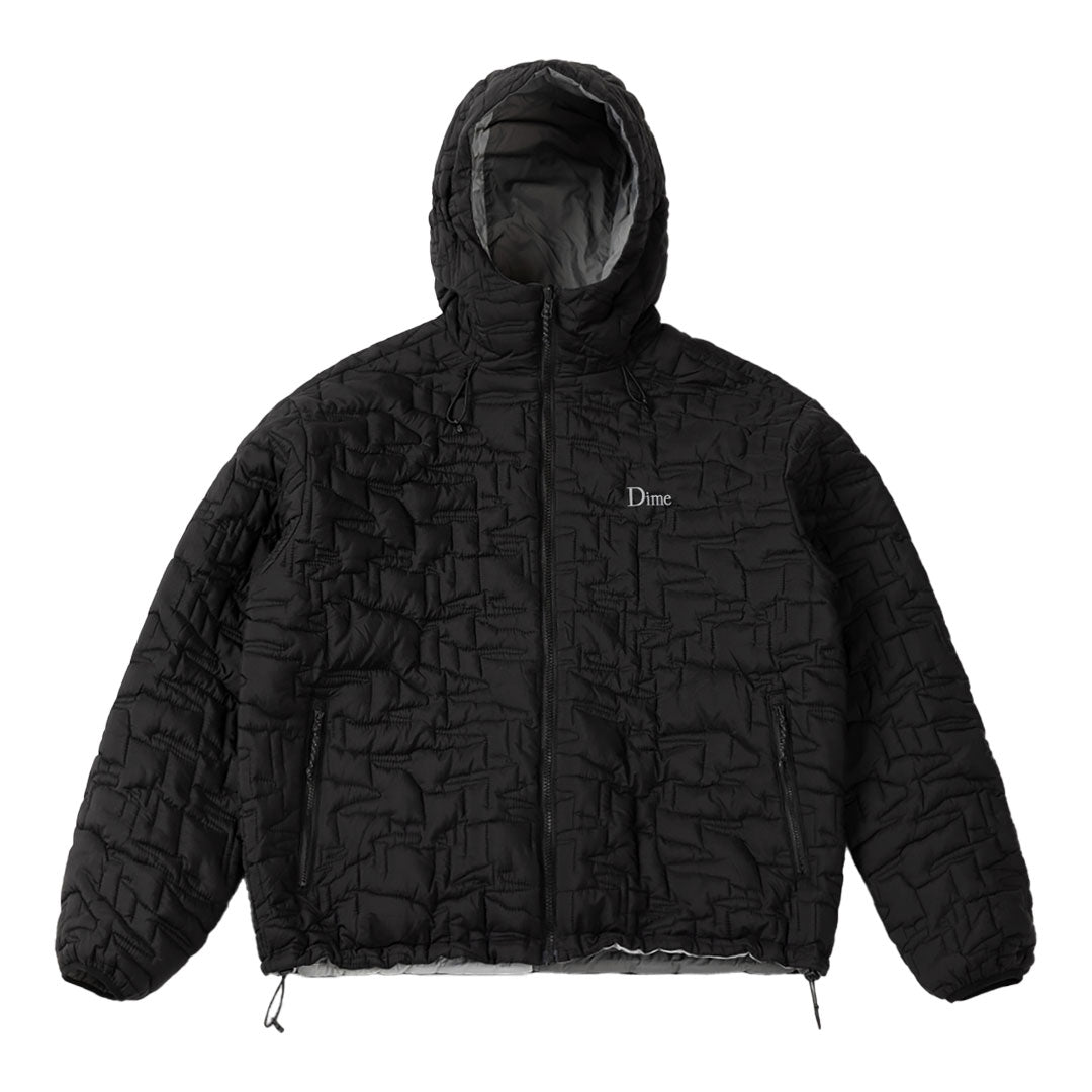 REVERSIBLE INSULATED JACKET / BLACK