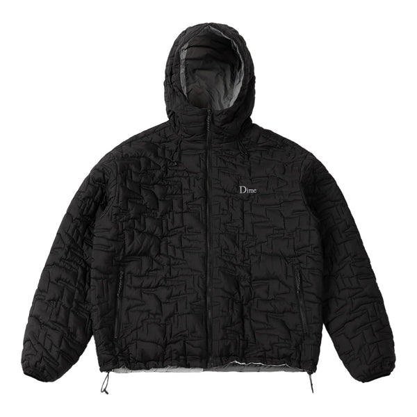 DIME（ダイム）| REVERSIBLE INSULATED JACKET / BLACK | スノーボード
