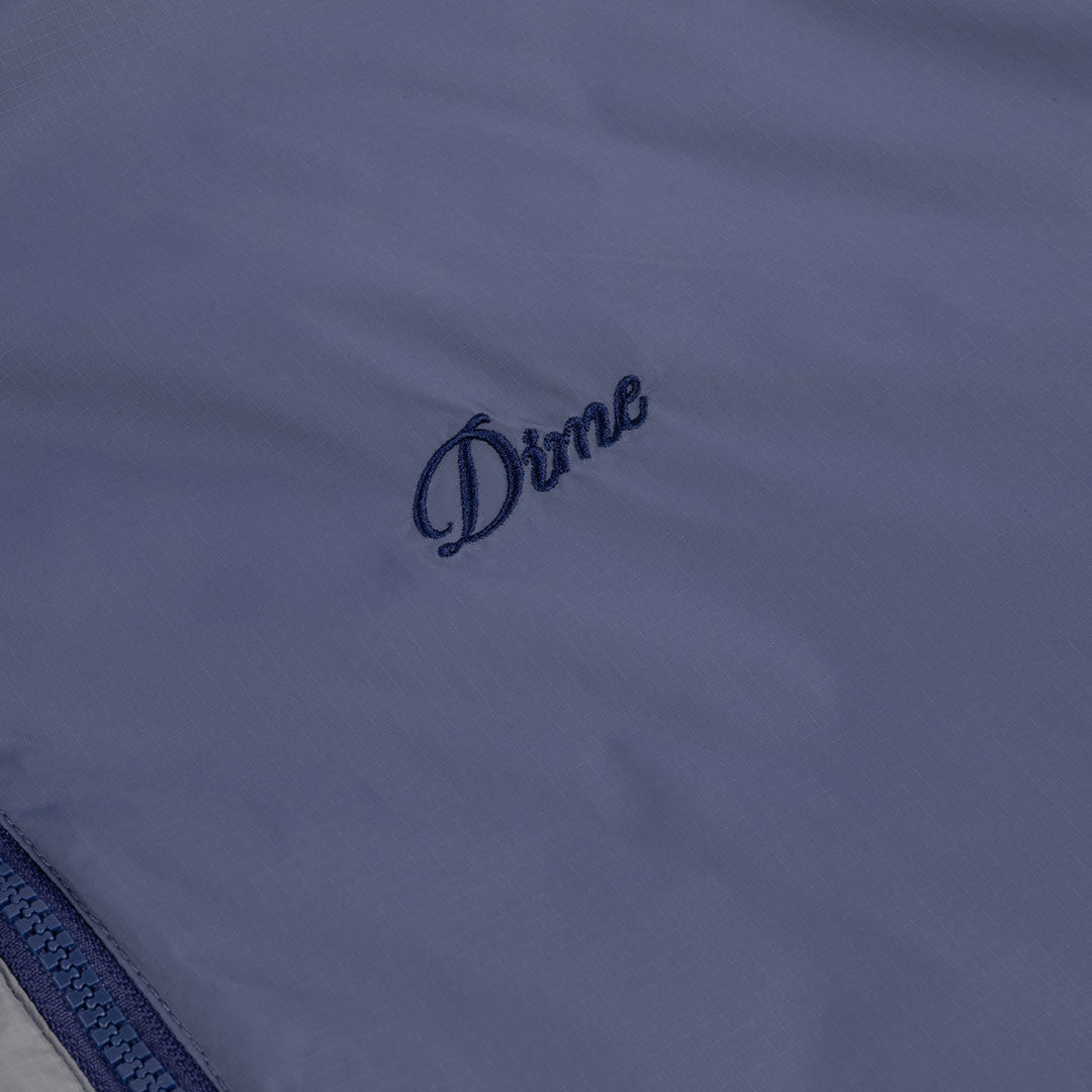REVERSIBLE INSULATED JACKET / BLUE IRIS