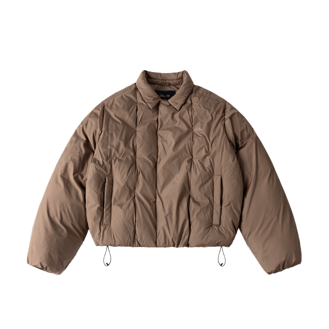 DIME MTL（ダイム モントリオール）| PLEATED PUFFER / BRONZE | スケートボード・スノーボードのTACTICS JAPAN