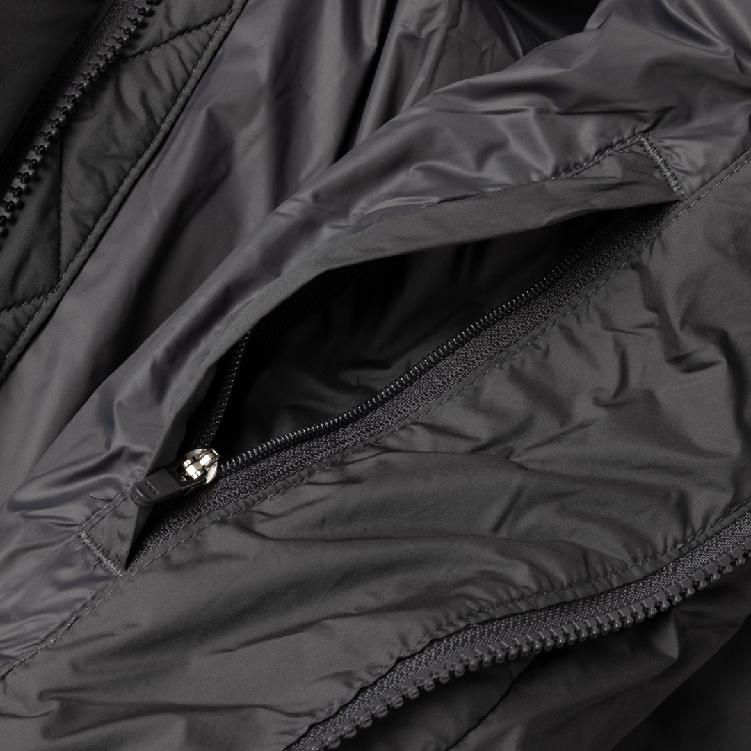 DIME MTL（ダイム モントリオール）| PLEATED PUFFER / CHARCOAL | スケートボード・スノーボードのTACTICS JAPAN