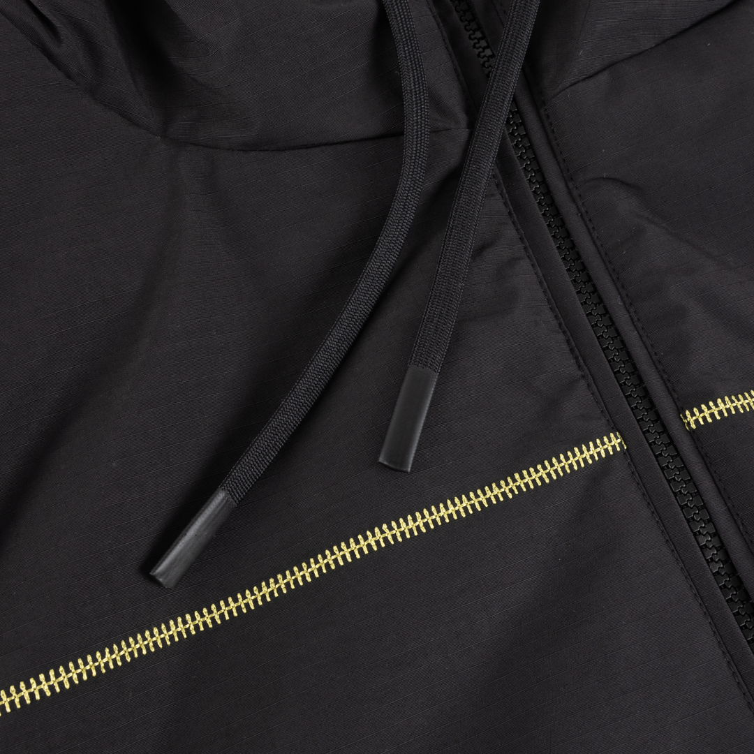 QUILTED RIPSTOP PUFFER / BLACK