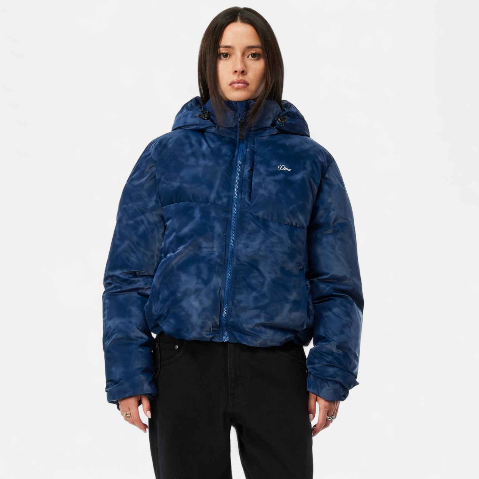 DIME MTL（ダイム モントリオール）| WAVY PUFFER / SMOKE BLUE | スケートボード・スノーボードのTACTICS JAPAN