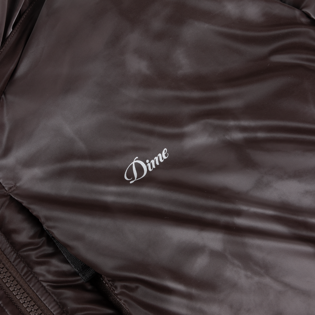 DIME MTL（ダイム モントリオール）| WAVY PUFFER / SMOKE BROWN | スケートボード・スノーボードのTACTICS JAPAN