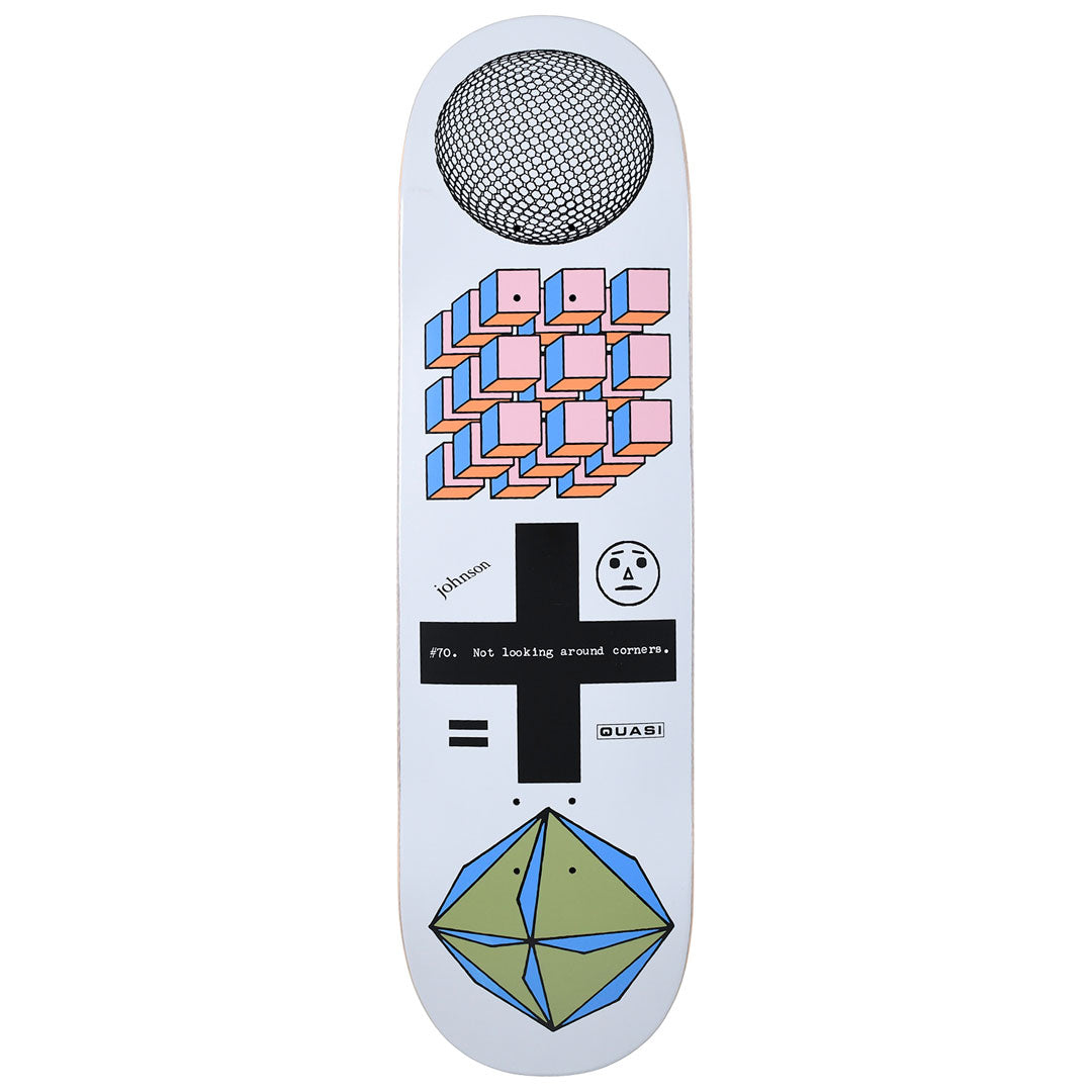 QUASI SKATEBOARDS（クワジ スケートボード）| JOHNSON 3-DPO - 8.0 | スノーボード・スケートボードのTACTICS JAPAN