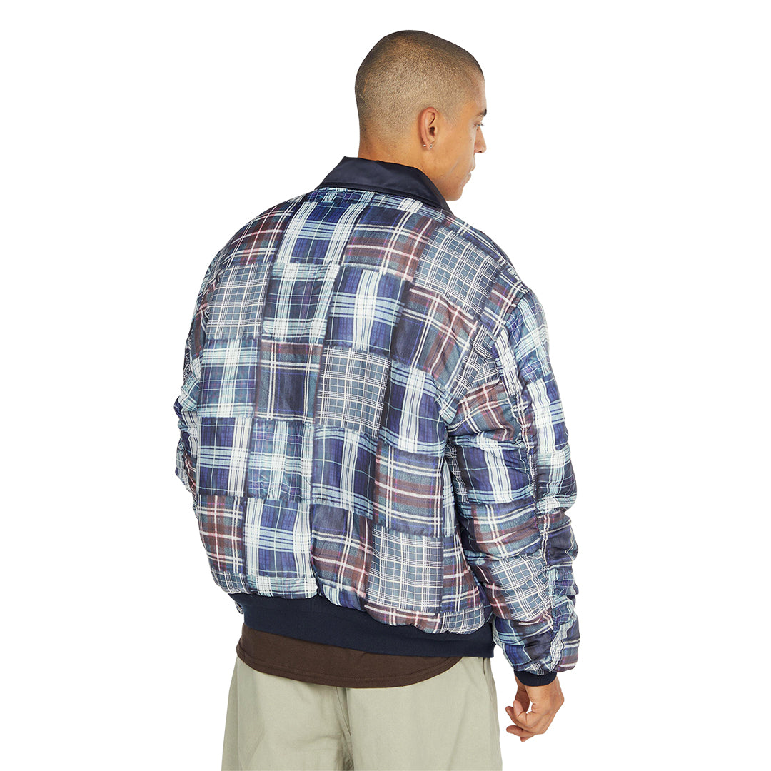 HUF WORLDWIDE（ハフ ワールドワイド）| CLOTHIERS REVERSIBLE FLIGHT JACKET / NAVY | スノーボード・スケートボードのTACTICS JAPAN