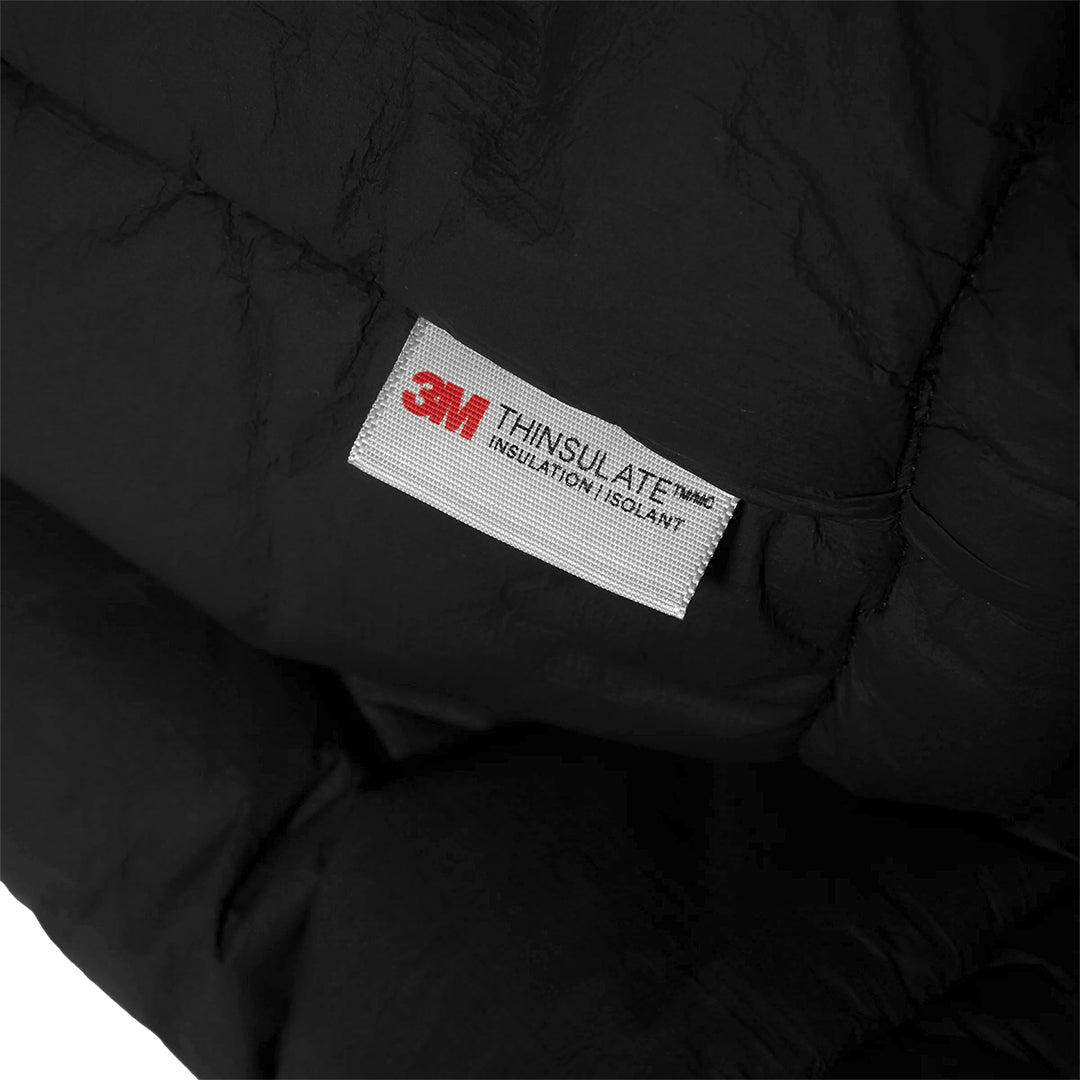 HUF WORLDWIDE（ハフ ワールドワイド）| 89 TYVEK PUFFER / BLACK | スノーボード・スケートボードのTACTICS JAPAN