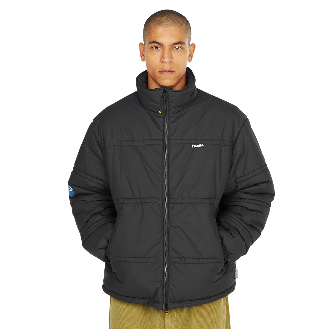 HUF WORLDWIDE（ハフ ワールドワイド）| 89 TYVEK PUFFER / BLACK | スノーボード・スケートボードのTACTICS JAPAN