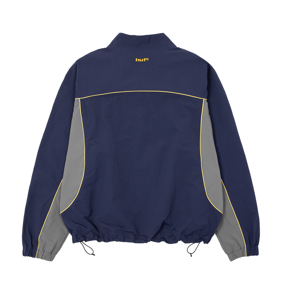 HUF WORLDWIDE（ハフ ワールドワイド）| ANTHEM TRACK JACKET / NAVY | スノーボード・スケートボードのTACTICS JAPAN