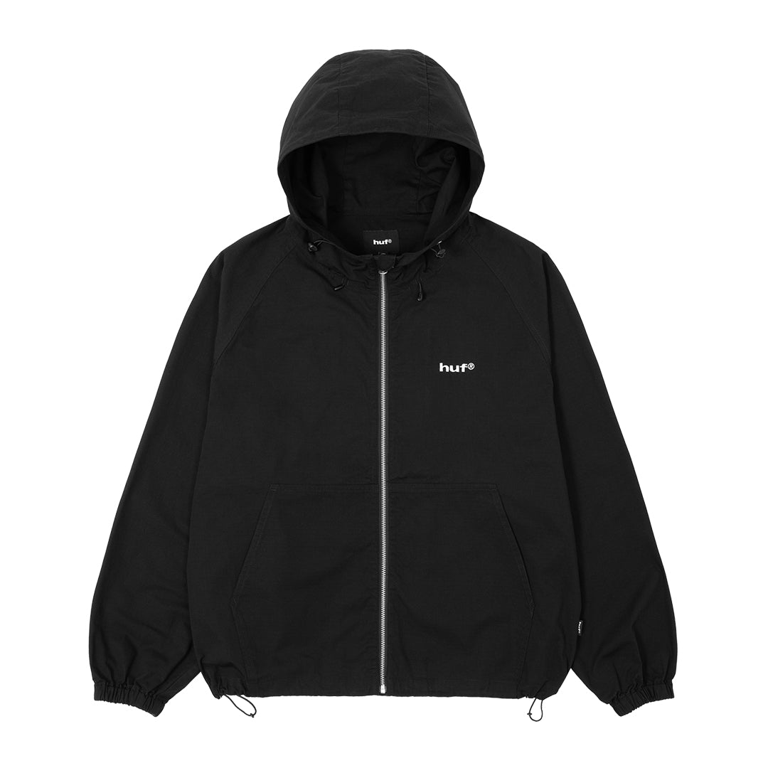 HUF WORLDWIDE（ハフ ワールドワイド）| HUF eightynine HOODED JACKET / BLACK | スノーボード・スケートボードのTACTICS JAPAN