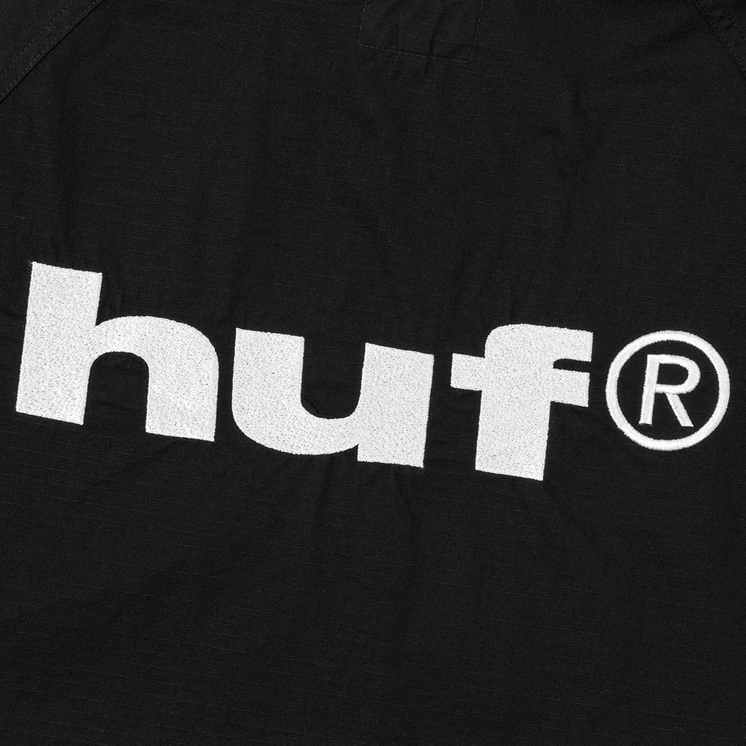 HUF WORLDWIDE（ハフ ワールドワイド）| HUF eightynine HOODED JACKET / BLACK | スノーボード・スケートボードのTACTICS JAPAN