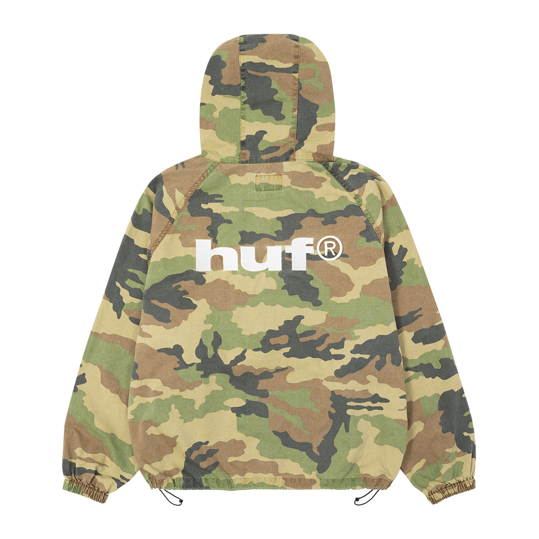 HUF WORLDWIDE（ハフ ワールドワイド）| HUF eightynine HOODED JACKET / CAMO | スノーボード・スケートボードのTACTICS JAPAN