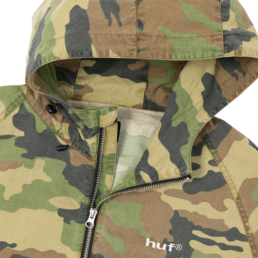HUF WORLDWIDE（ハフ ワールドワイド）| HUF eightynine HOODED JACKET / CAMO | スノーボード・スケートボードのTACTICS JAPAN
