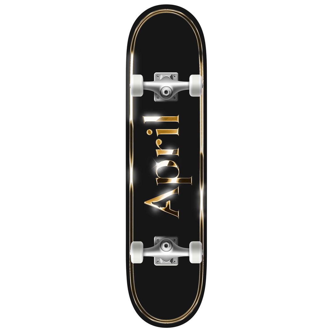 APRIL SKATEBOARDS（エイプリル スケートボード）|【KIDS】OG LOGO GOLDEN BLACK - 7.0 | スノーボード・スケートボードのTACTICS JAPAN