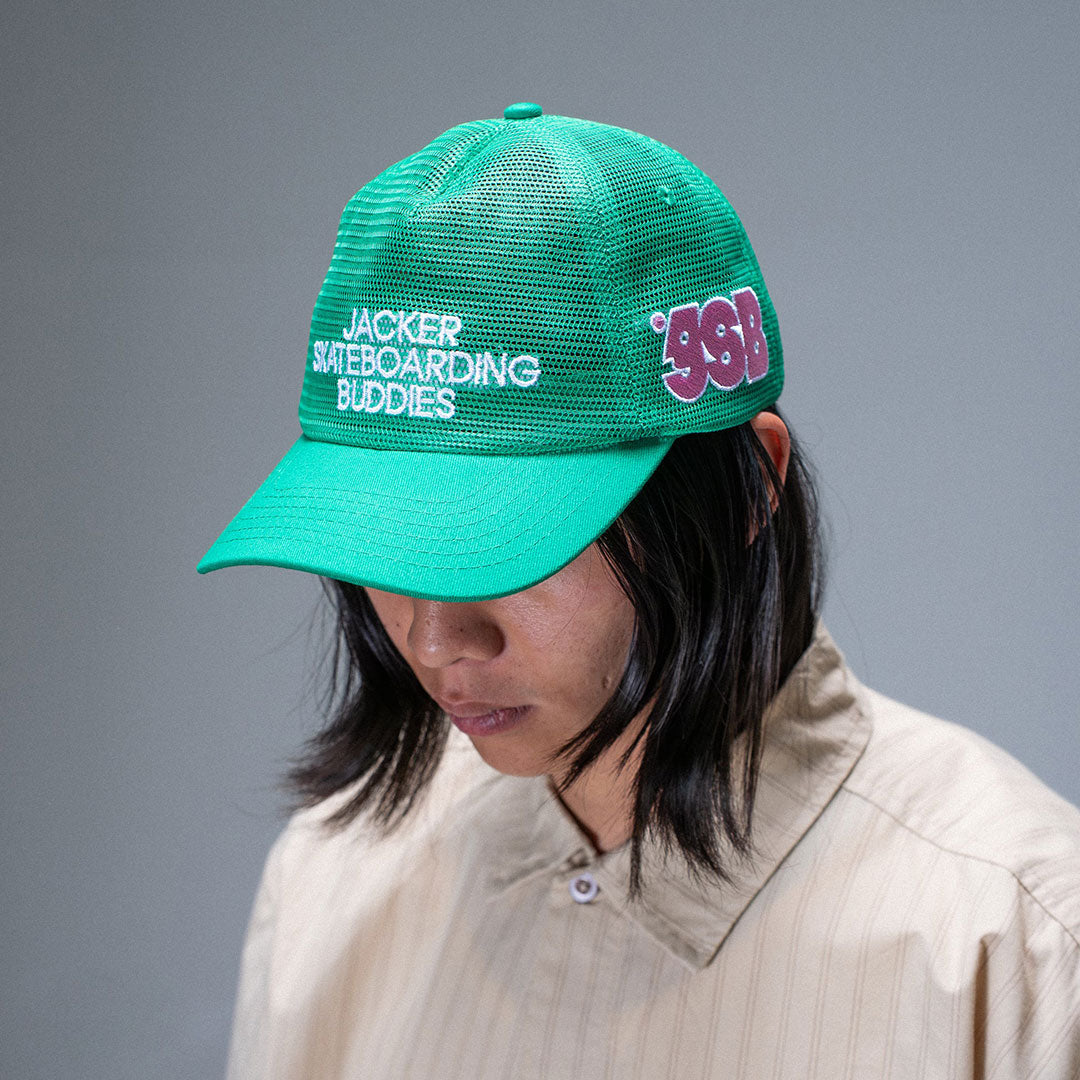JACKER（ジャッカー）| JSB SNAPBACK 5 PANEL / GREEN | スノーボード・スケートボードのTACTICS JAPAN