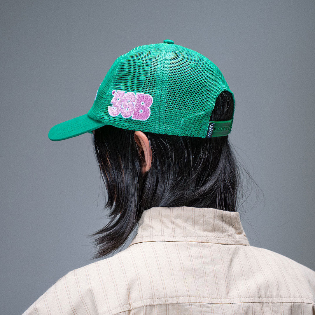 JACKER（ジャッカー）| JSB SNAPBACK 5 PANEL / GREEN | スノーボード・スケートボードのTACTICS JAPAN
