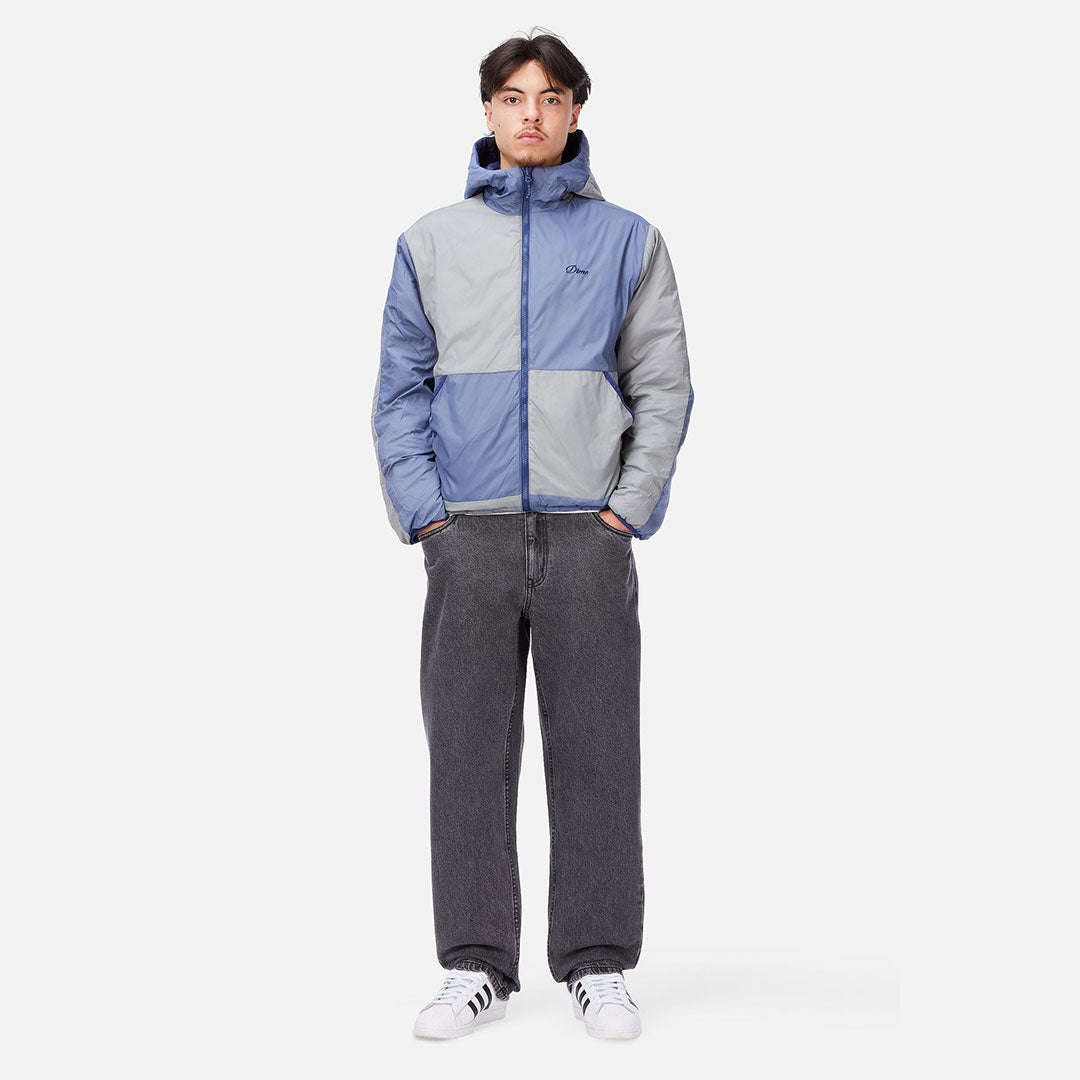 新品未使用Dime ナイロンジャケット ライトブルー DIME（ダイム）| REVERSIBLE INSULATED JACKET / BLUE IRIS