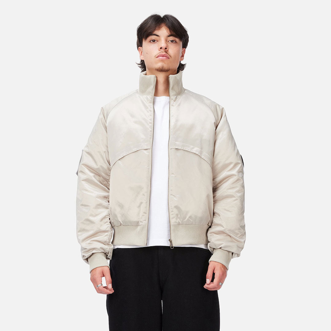 UNILITY BOMBER JACKET / PEARL