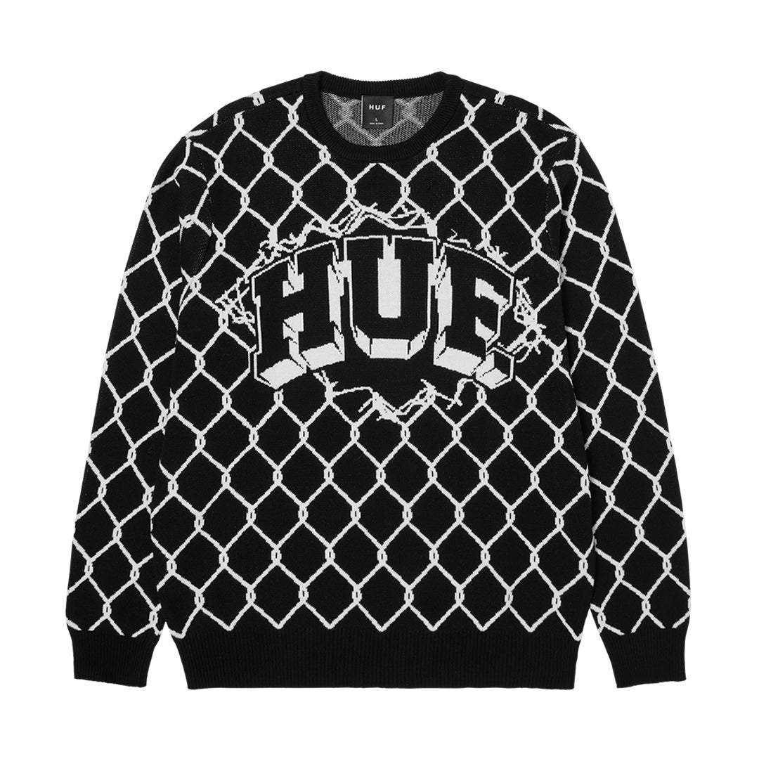 BREAKTHROUGH CREWNECK SWEATER / BLACK