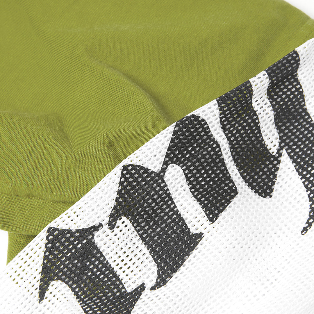 HUF WORLDWIDE（ハフ ワールドワイド）| LEON LS DOUBLE LAYER TOP / ACID GREEN | スノーボード・スケートボードのTACTICS JAPAN