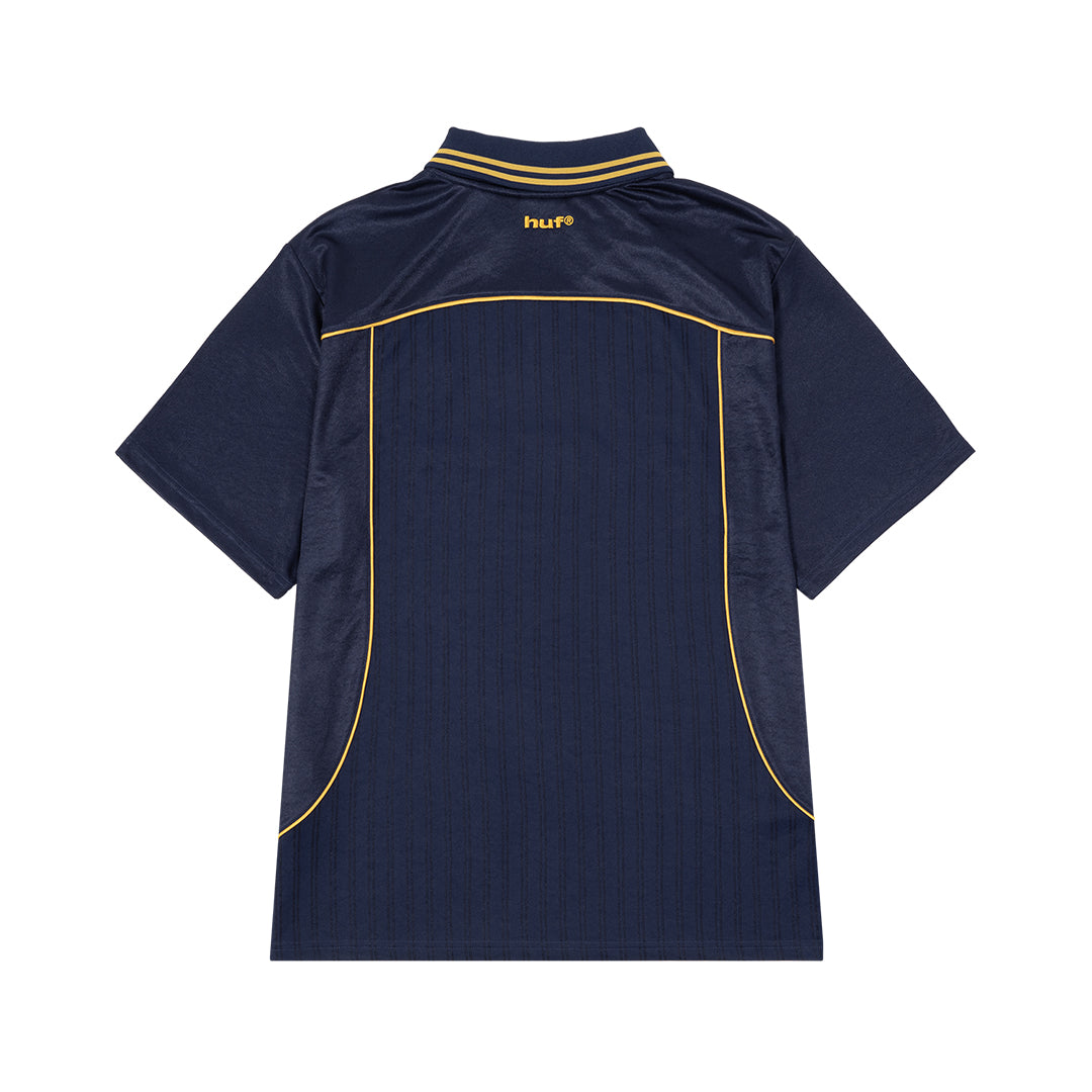 HUF WORLDWIDE（ハフ ワールドワイド）| ANTHEM JERSEY / NAVY | スノーボード・スケートボードのTACTICS JAPAN