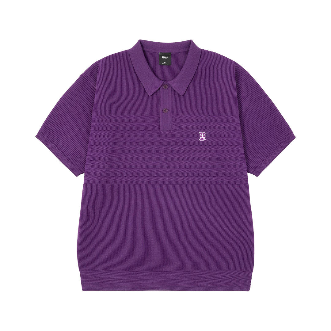 HUF WORLDWIDE（ハフ ワールドワイド）| MEGABLAST KNIT POLO TOP