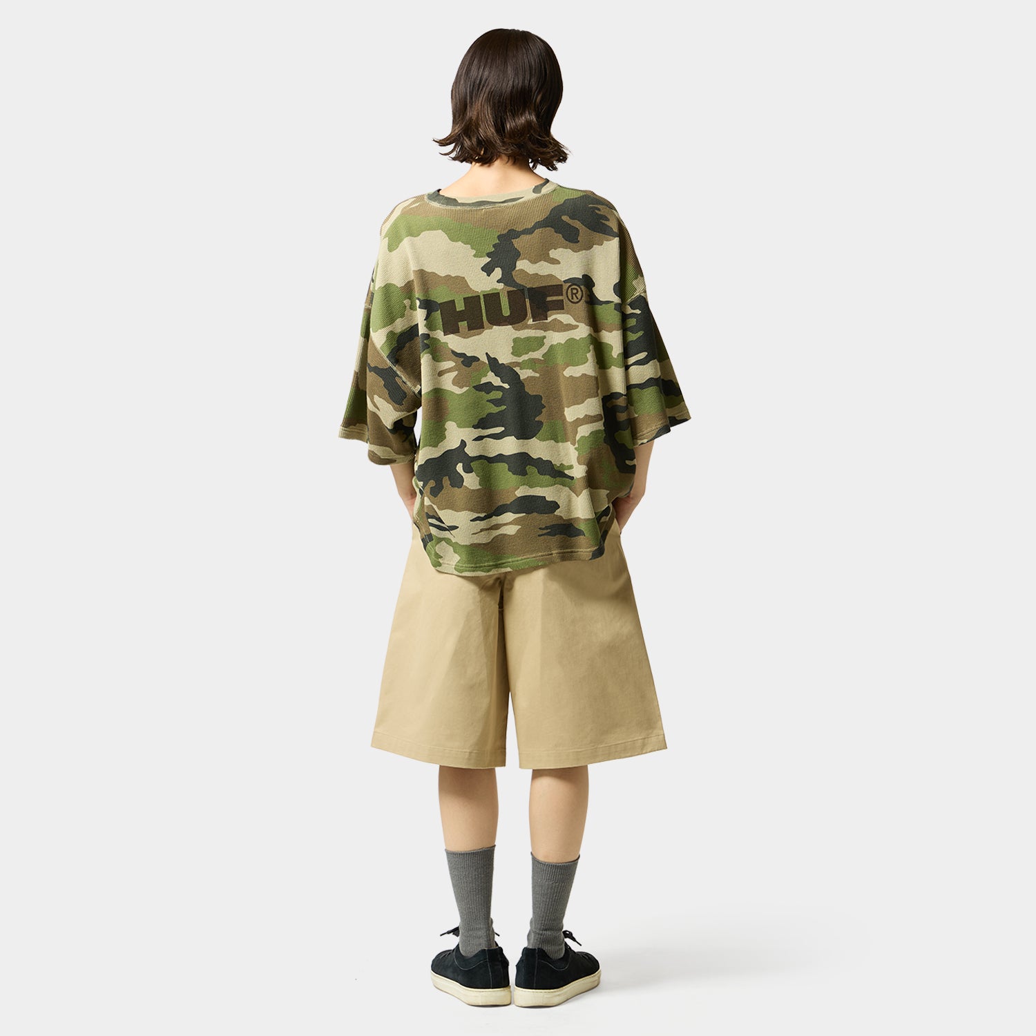 ALL CAPS THERMAL S/S CREW / CAMO